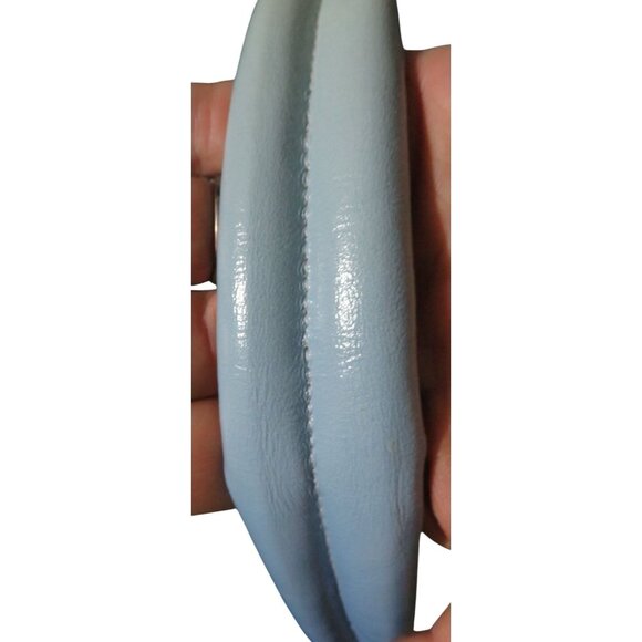 Coach 2022 Blue to Cream Ombré Dégradé Napa Leather Pillow Tabby Crossbody Handb - Picture 11 of 14